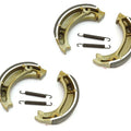 Set of 2 - Ebc Front and Rear Brake Shoes - 304 - Honda CT70 CB125S XR200R TL250