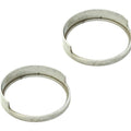 Set of 2 - Genuine Honda Front Fork Chrome Ribs 51608-300-000 CL350 CB450 CB750K