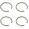 Set of 4 - Genuine Honda Piston Pin Clips - 17mm - 94601-17000 CB400 CB450 CL450
