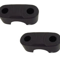 Set of 2 - Genuine Honda Black Handlebar Clamps 95014-22200 CB450 CB550 CB750