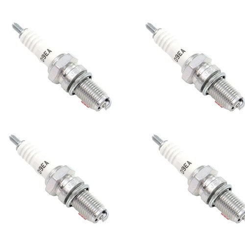 Set of 4 - Ngk D9EA Spark Plugs - 2420 - Honda Kawasaki Suzuki Yamaha Motorcycle