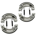Front Rear Brake Shoes Set - Honda CHF50 SA50 CRF80 CRF100 CRF110F XR80 XR100R