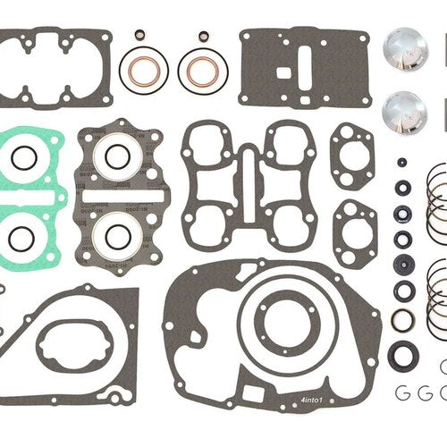 Engine Rebuild Kit w/ Standard Pistons - Honda CB/CL350K 70-73 - SL350K