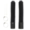 Universal Motorcycle Fork Boot Set - Extra Long