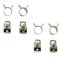 8 Pack Heavy Duty Fuel Gas Line Spring Clips Hose Clamp - 1/4"