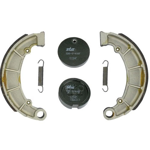 Sbs Front Brake Pad & Ebc Rear Brake Shoes with Springs Kit Kawasaki H2 KZ900 Z1
