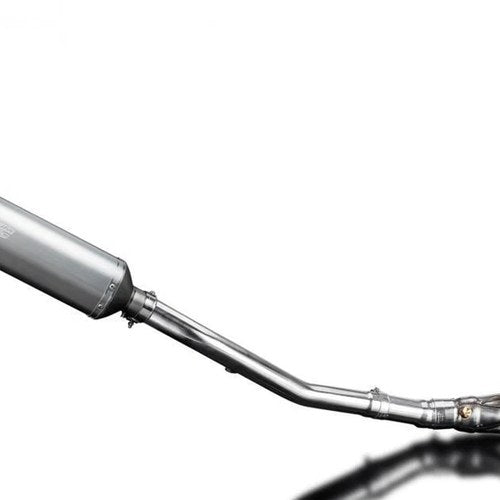 Delkevic 4-1 System 13.5" Titanium X-Oval Exhaust Kawasaki Concours 14 2008-2021
