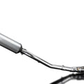 Delkevic 4-1 System 13.5" Titanium X-Oval Exhaust Kawasaki Concours 14 2008-2021