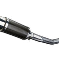 Delkevic 8" Carbon Round Slip-On Exhaust Kawasaki Concours 14 GTR1400 2008-2021