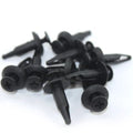 10x Kawasaki Motorcycle Fairing Clips m6 6mm Trim Panel Clip Plastic Screw Rivet