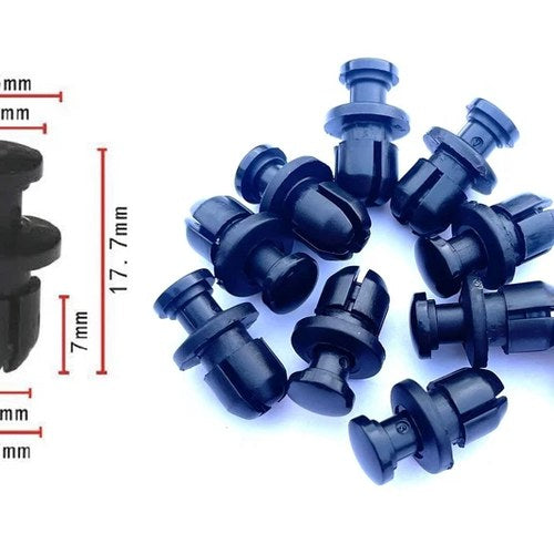 10x Honda 8mm Bodywork Fairing Clips Plastic Clip Screw Rivets 90657-SB0-003
