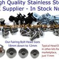 for Suzuki GSX-S1000F 2015-2021 Fairings Stainless Bolts Screws Clip Full Kit