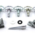 Dzus Fasteners Panel Quarter Turn Fairing Bodywork Sizing Sample Kit 15mm - 21mm