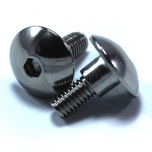 2x Honda Large Stainless Steel Fairing Bolts m6 x 16mm with 6mm Shoulder