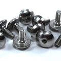 10x m6 Stainless Steel Fairing Fender Mudguard Bolts + 3mm Shoulder for Suzuki