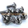 10x Fairing Bolts Stainless m5 +3mm Shoulder fits Aprilia RS 50 125 250 RSV1000