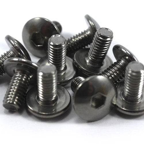 Kawasaki Fairing Bolts Stainless Steel Allen Button Head m6 12mm Pack of 10 Qty