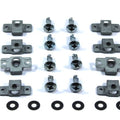 Dzus Fasteners Fastener Cross Posi Head Motorcycle Fairing Fairings 17mm x8 Kit