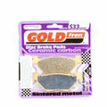 Brake Pads Racing Ceramic Carbon Goldfren S33-165 (EBC FA319/2)