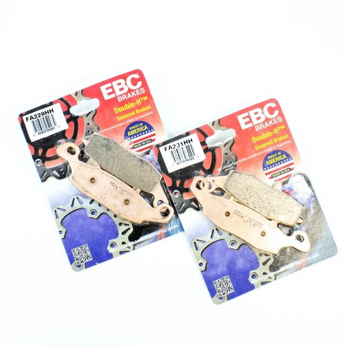 Ebc Sintered Brake Pad Set - 2 Pair FA229HH+FA231HH