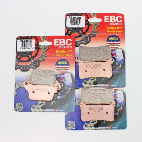 Ebc Sintered Brake Pad Set FA379HH - 3 Pairs for Front/Rear Calipers