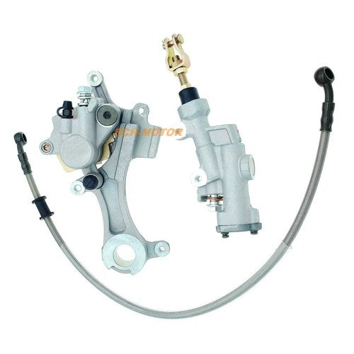 Rear Brake Caliper Master Cylinder & Hose Assembly for Yamaha WR450F 2003-2004
