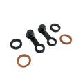 13mm Joint Seals with Copper Crush Washers and Bleed Nipple Caps (set of 2 each)