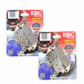 Ebc Sintered Brake Pad FA226HH 2 Pair for select Honda Triumph Kawasaki models