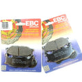 Ebc Organic Brake Pad Set - 2 Pair FA199x2