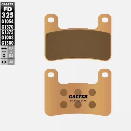 Galfer Brake Pads Front Sintered FD325G1370 (EBC FA379)