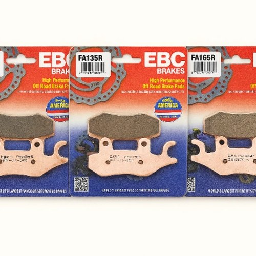 Ebc Brake Front & Rear Pad Set R-Series Off Road for Can Am Commander 800/1000