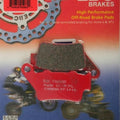 Ebc Off-Road Brake Pad FA208X Enduro Carbon
