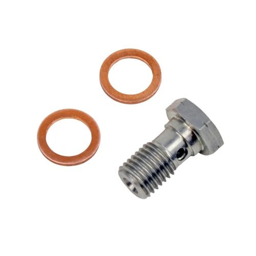 Banjo Bolt-Stainless Steel M10 x 1.25mm x 18mm Shank Length