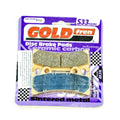 Brake Pads Racing Ceramic Carbon Goldfren S33-054 (EBC FA190)