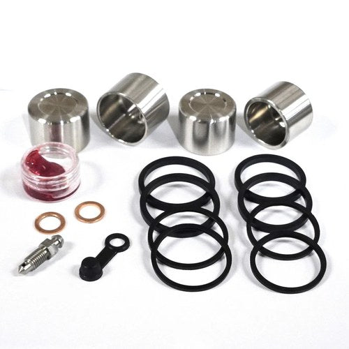 Brake Caliper Seal & Stainless Steel Piston Kit Honda Cbr Models Front 1 Caliper
