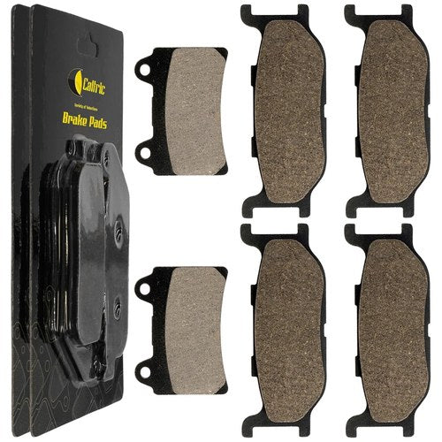 Front Rear Brake Pads for Yamaha XV1600 Road Star 1600 1999-2003 Front Rear Pads