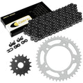 Black Drive Chain And Sprocket Kit for Suzuki GSX-R1000 GSXR1000 2001-2006
