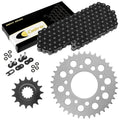 O-Ring Drive Chain & Sprockets Kit for Honda CB750 Nighthawk 750 1991-2003 Black