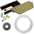 Gold O-Ring Drive Chain & Sprocket Kit for Honda VFR800 Interceptor 800 2002-13