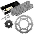Drive Chain & Sprockets Kit for Yamaha FZ6 FZ600S FZ6S 2004-2008 Steel