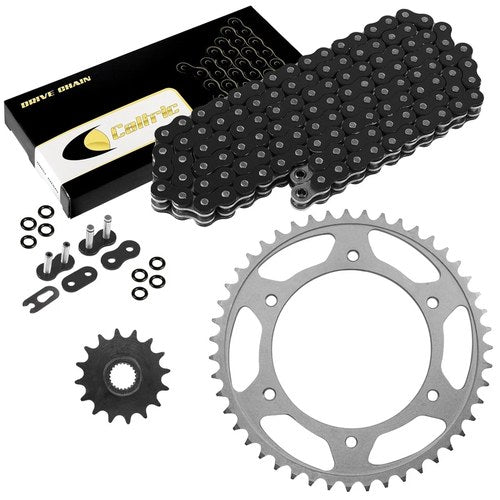 Black O-Ring Drive Chain & Sprocket Kit for BMW F650 1994-2000