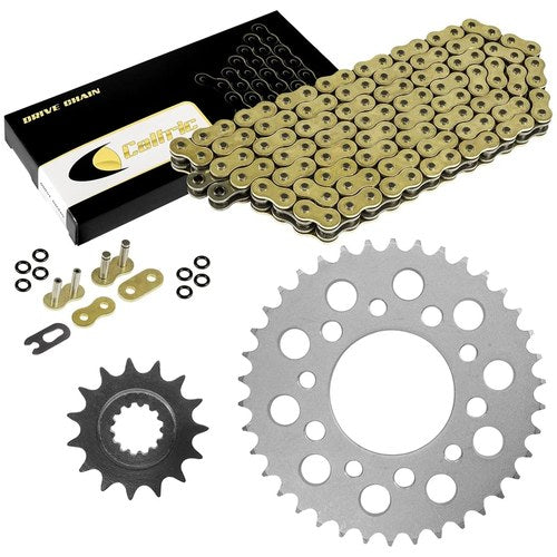 O-Ring Drive Chain & Sprockets Kit fits Honda CB750 Nighthawk 750 1991-2003 Gold