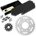 Black O-Ring Drive Chain & Sprockets Kit for Honda CB250 Nighthawk 250 1991-08