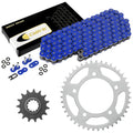Blue O-Ring Drive Chain & Sprockets Kit for Honda CBR600F3 CBR600 F3 1997 98