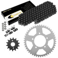 Black O-Ring Drive Chain & Sprocket Kit for Suzuki GSX600F Katana 600 1989-1991