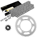 Drive Chain & Sprockets Kit for Kawasaki KX125 1992 1993