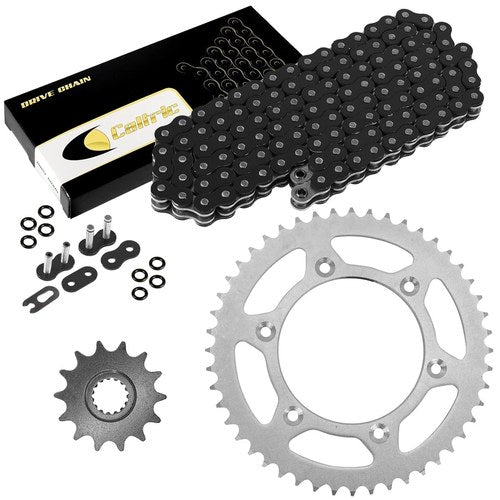 O-Ring Drive Chain & Sprockets Kit for KTM 200 Exc Enduro 1999-2005 Black