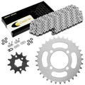 O-Ring Drive Chain & Sprockets Kit fits Yamaha Breeze 125 YFA1 1989-2004 White