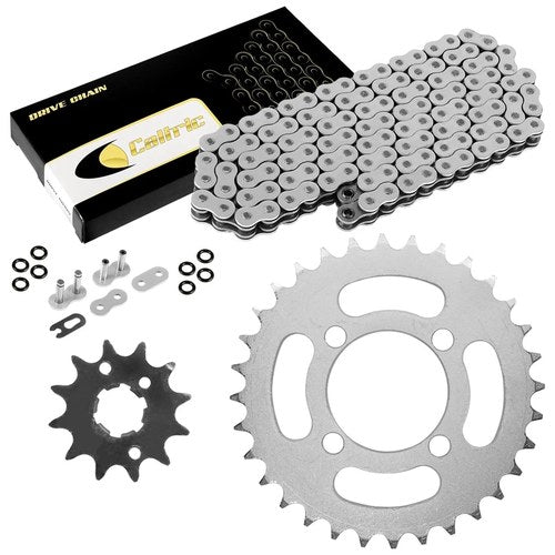 O-Ring Drive Chain & Sprockets Kit fits Yamaha Breeze 125 YFA1 1989-2004 White
