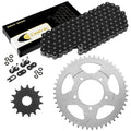 Black O-Ring Drive Chain & Sprocket Kit for Suzuki GSX650F GSX650Fa 650 08-16